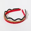 Francesca's Angie Red Headband Multi Hair