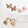 Francesca's Renee Earrings Mix Set Pink Earrings