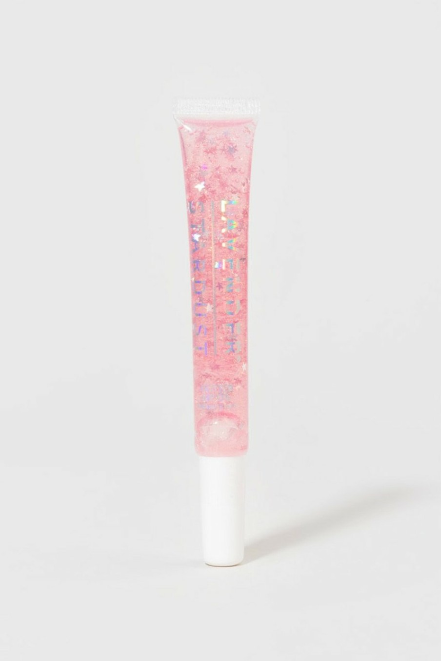 Francesca's Lavender Stardust Glitter Lip Oil Cosmic Crush Pink Beauty & Wellness