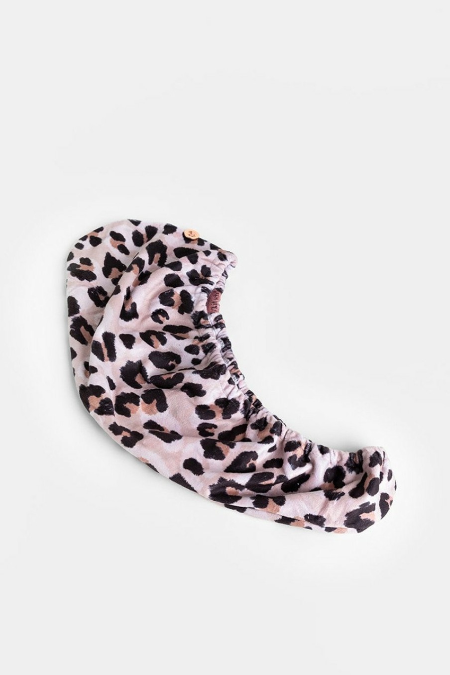 Francesca's Kitsch Microfiber Hair Towel In Leopard Multi Beauty & Wellness