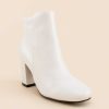 Francesca's Mia Carla Smooth Stretch Booties Boots