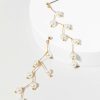 Francesca's Suzie Zig Zag Earrings Pearl Earrings