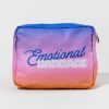 Francesca's Bando Emotional Baggage Getaway Cosmetic Bag Multi Beauty & Wellness