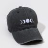 Francesca's Mia Baseball Hat Black Hats