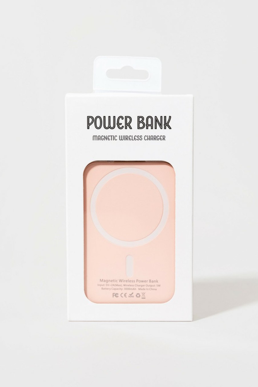 Francesca's Janessa Power Bank Pink Tech