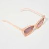 Francesca's Jane Ized Cat Eye Sunglasses Pearl Sunglasses