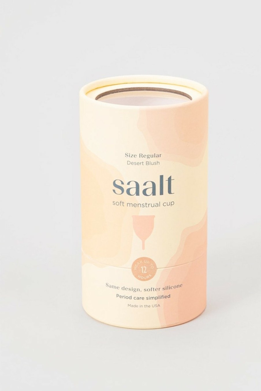 Francesca's Saalt Regular Soft Menstrual Cup Blush Beauty & Wellness