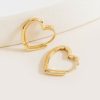 Francesca's Tianna Mini Heart Huggie Hoop Earrings Earrings