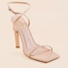 Francesca's Lemonade Katya Strappy Heels Heels