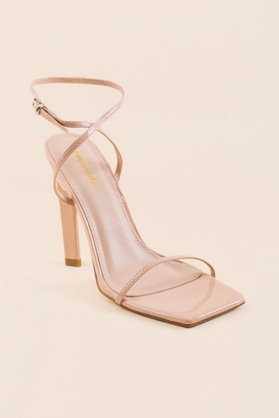 Francesca's Lemonade Katya Strappy Heels Heels