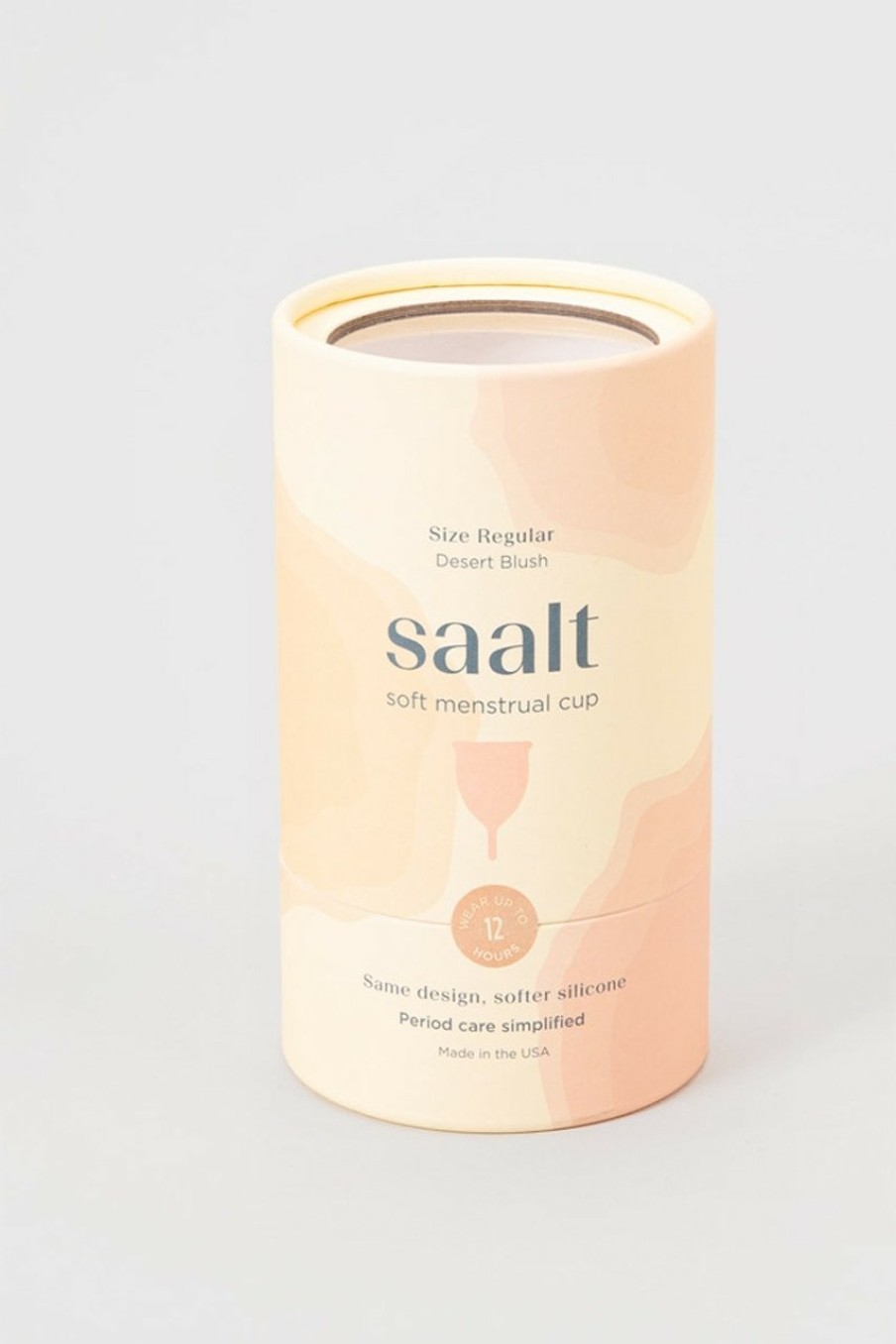 Francesca's Saalt Soft Menstrual Cup In Regular Blush Beauty & Wellness