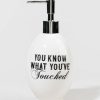 Francesca's You Know Soap Dispenser Multi Home Decor