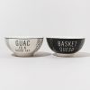 Francesca's Queso Guac Cereal Bowls Multi Home Decor