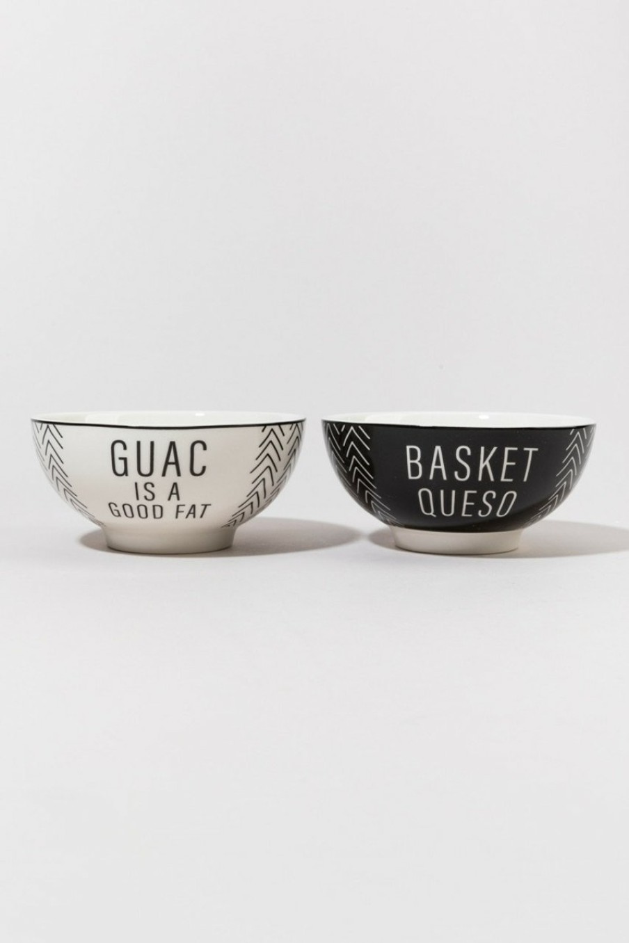 Francesca's Queso Guac Cereal Bowls Multi Home Decor