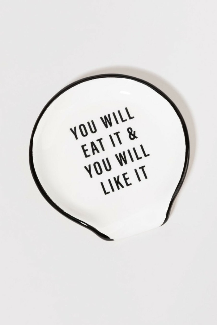 Francesca's Eat It And You Will Like It Spoon Rest Multi Home Decor