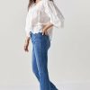 Francesca's Mona Bootcut Denim Jeans Medium Jeans