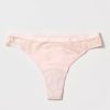 Francesca's Saalt Medium Leak Proof Lace Thong Blush Beauty & Wellness