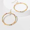 Francesca's Iris Seedbead Drop Earrings Multi Earrings