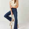 Francesca's Emma Wash Bootcut Jeans Dark Jeans