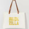 Francesca's Simone Bridezilla Tote Bag Natural Bags & Wallets