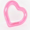 Francesca's Funboy Clear Heart Tube Pink Tech