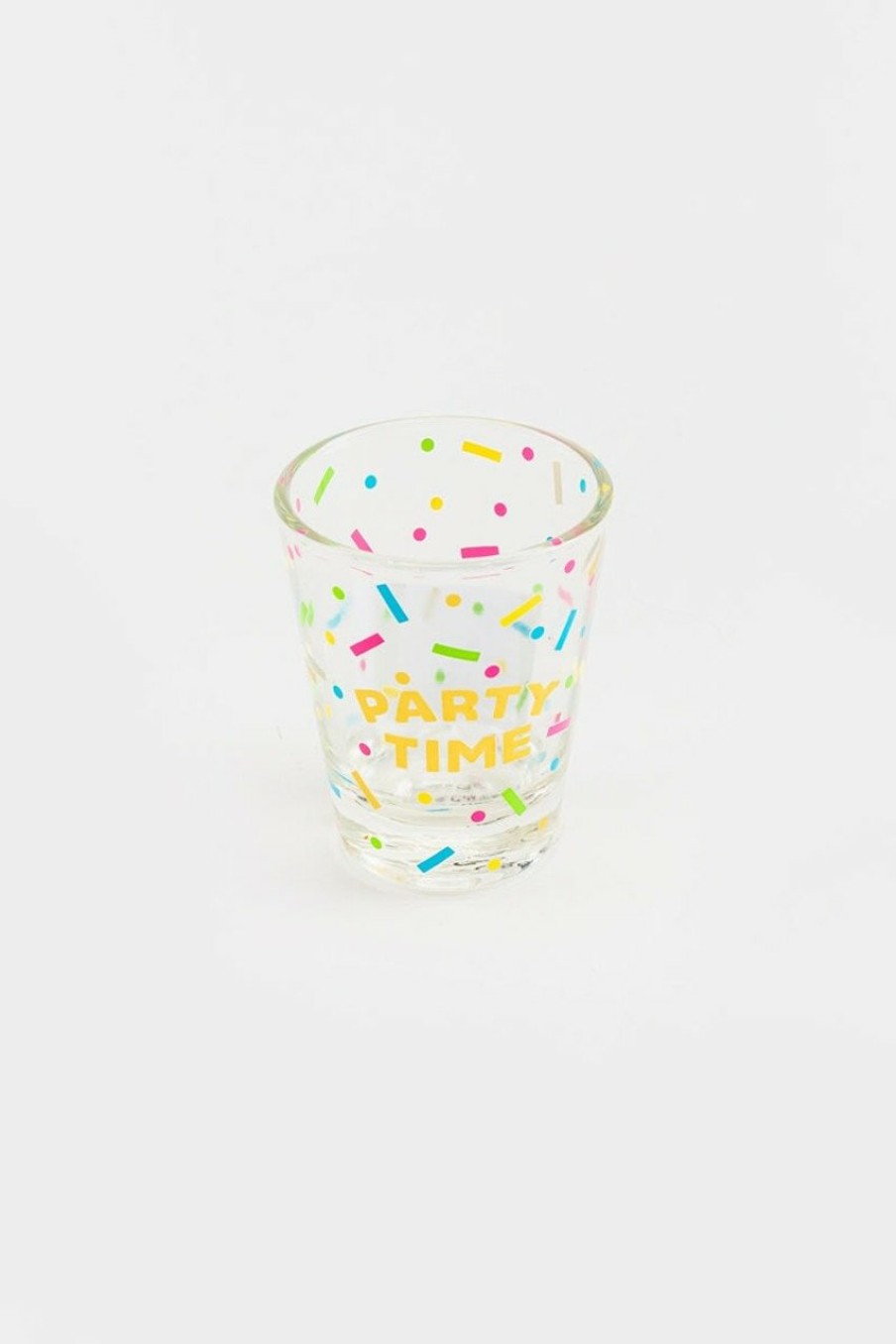 Francesca's Party Time Shot Glass Multi Drinkware