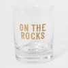 Francesca's On The Rocks Glass Multi Drinkware