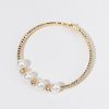 Francesca's Carrol Cup Chain Bracelet Pearl Bracelets