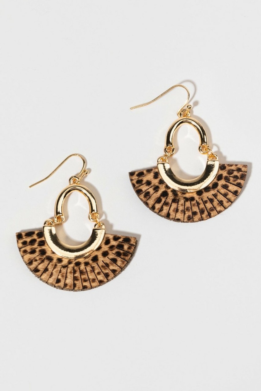 Francesca's Cassandra Earrings Leopard Earrings