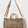 Francesca's Nora Animal Print Weekender Bags & Wallets