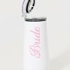 Francesca's Stainless Steel Champage Tumbler Bride Multi Drinkware