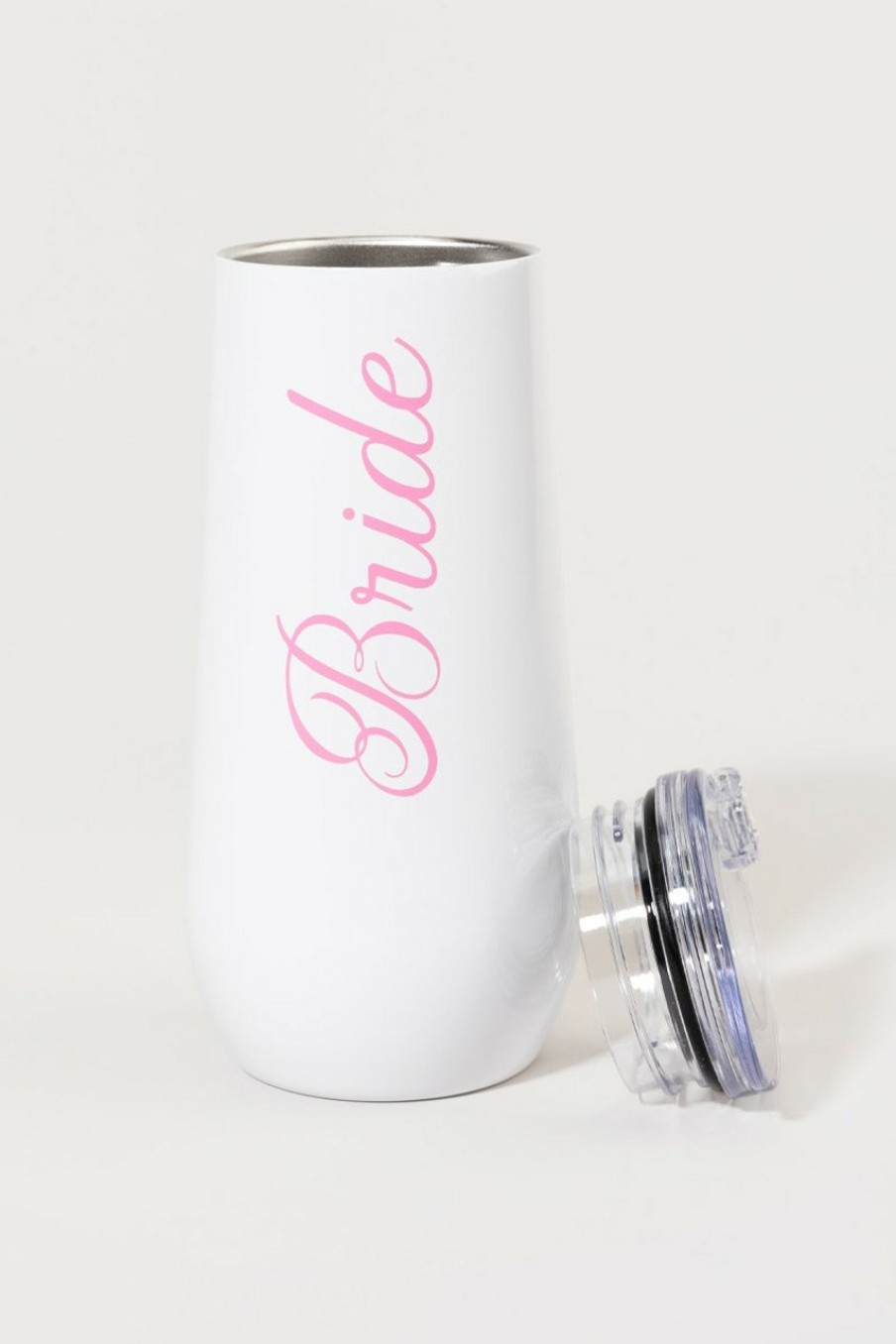 Francesca's Stainless Steel Champage Tumbler Bride Multi Drinkware