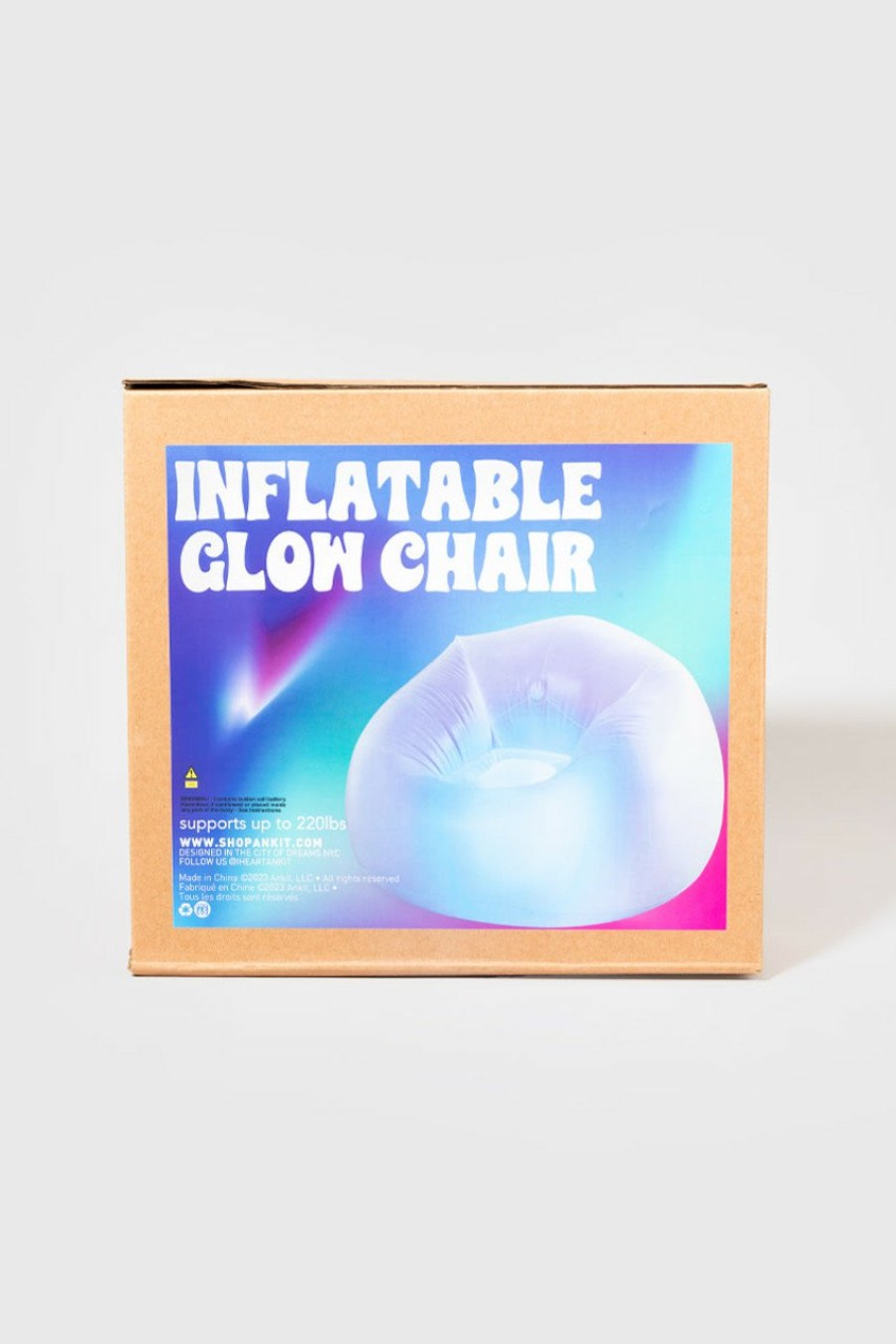 Francesca's Led Inflatable Chair Multi Tech