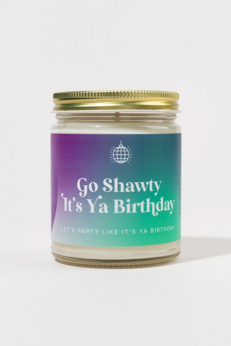 Francesca's Go Shawty Birthday 9Oz Candle Jar Multi Candles