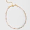 Francesca's Rowena Glass Beads Anklet Multi Anklets