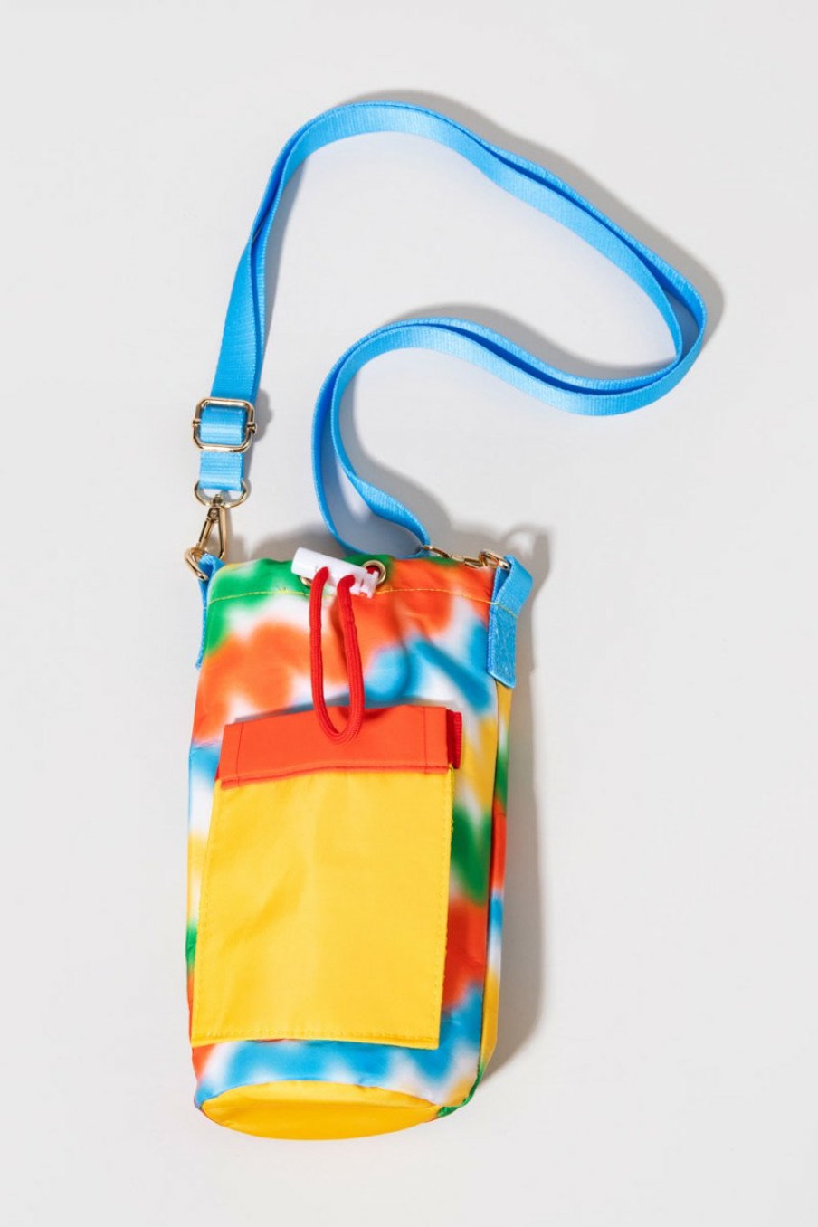 Francesca's Alex Squiggles Water Bottle Sling Multi Drinkware