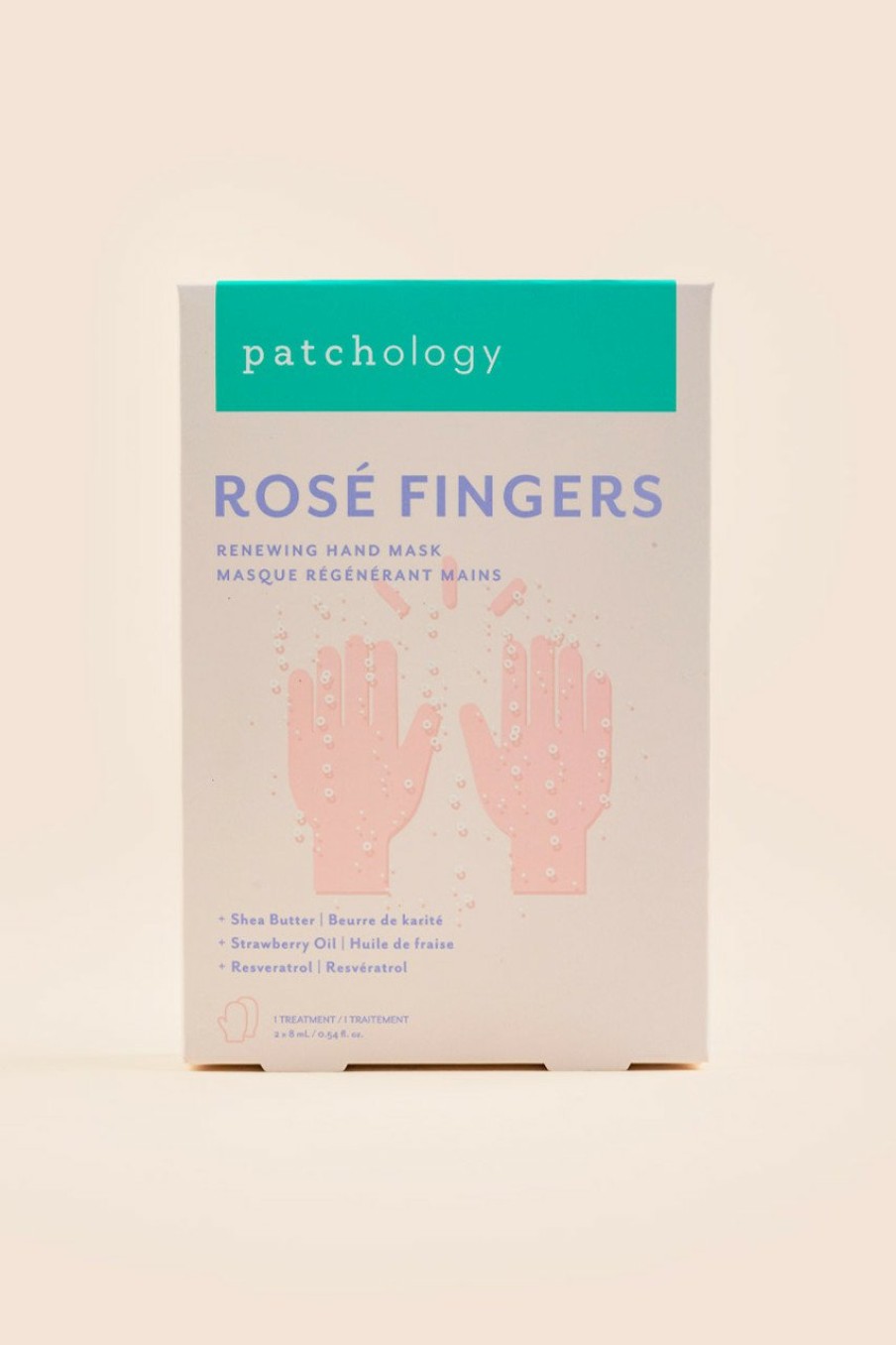 Francesca's Patchology Serve Chilled: Rose Fingers Renewing Hand Mask Multi Beauty & Wellness