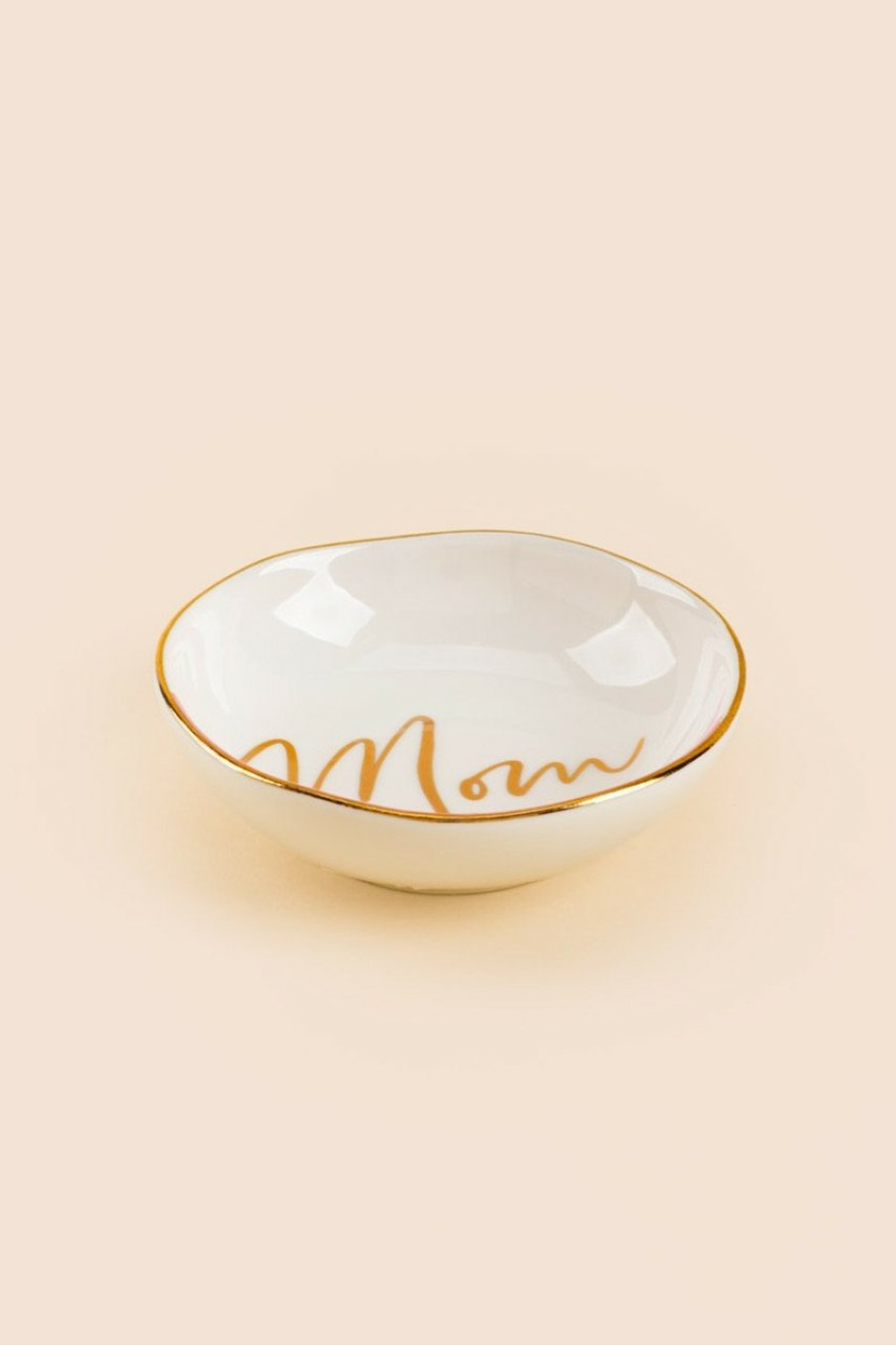 Francesca's Mom Round Trinket Dish Multi Home Decor