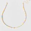 Francesca's Linnet Pastel Smile Necklace Multi Necklaces