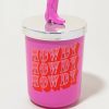 Francesca's Howdy Wild Sage Candle Jar Pink Candles