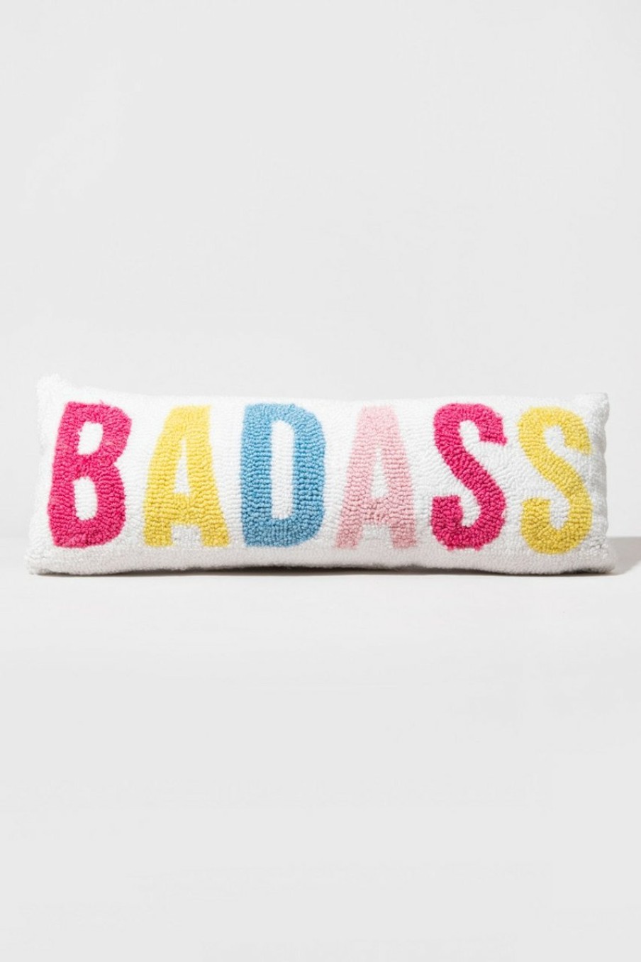 Francesca's Badass Large Lumbar Pillow Multi Home Decor