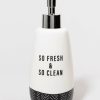 Francesca's So Fresh And So Clean Soap Dispenser Multi Home Decor