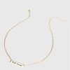 Francesca's F*Ck Cancer 14K Dipped Necklace Gold Necklaces