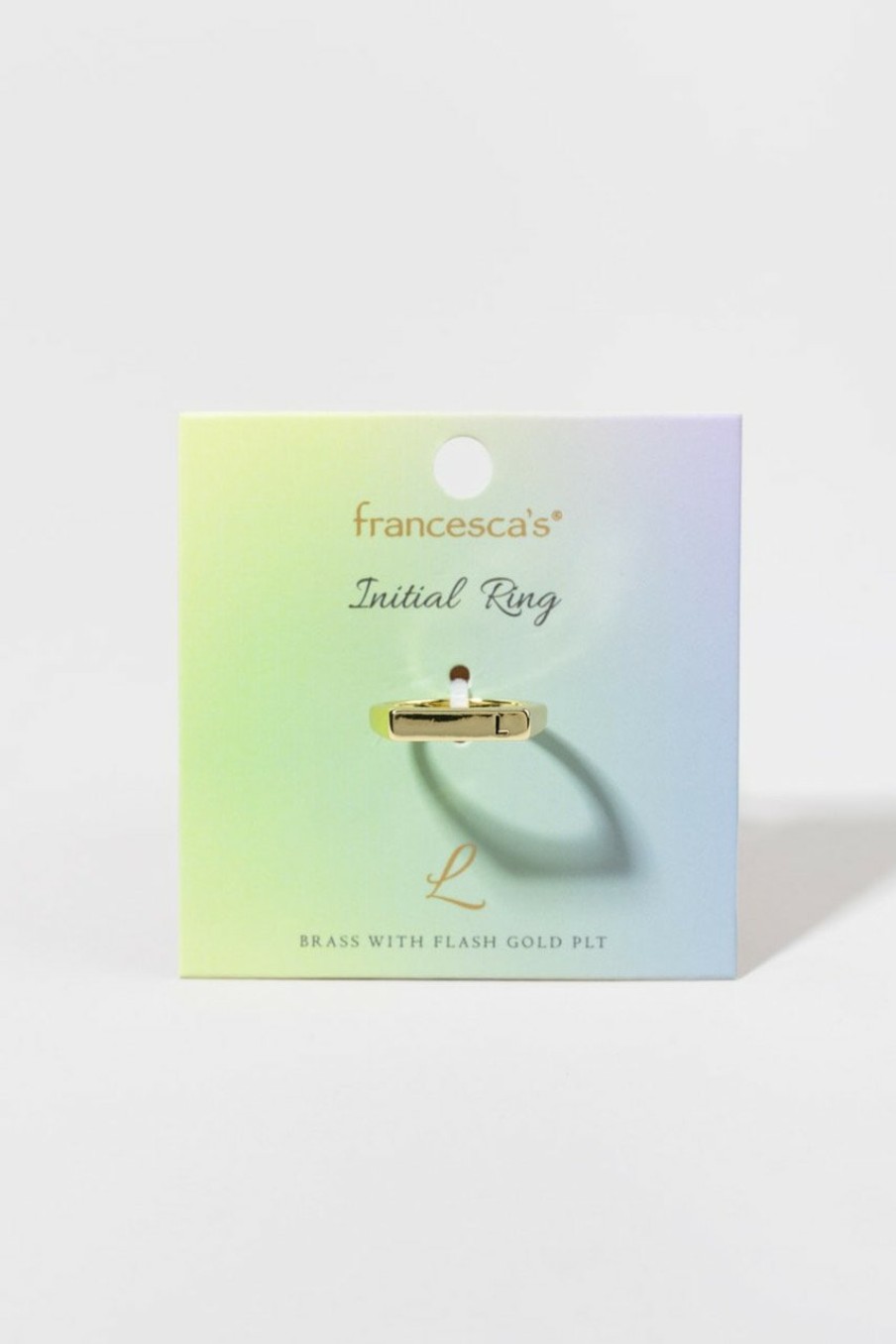 Francesca's Fr N I Initi Ring Rings