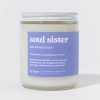 Francesca's Ce Craft Soul Sisters Candle 8Oz Purple Candles