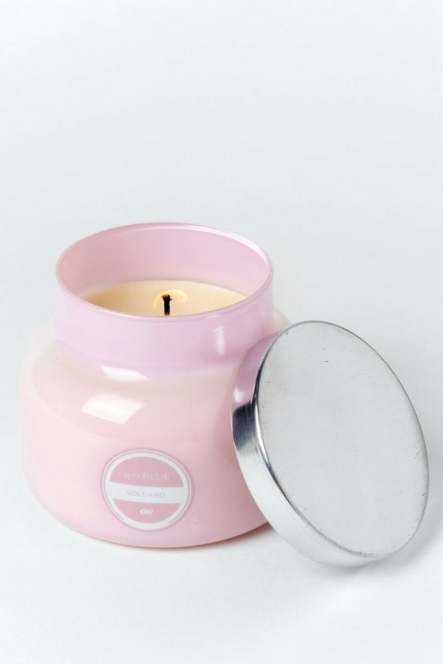 Francesca's Capri Blue® Volcano Bubblegum Signature Candle Jar | 19Oz Pale Pink Candles