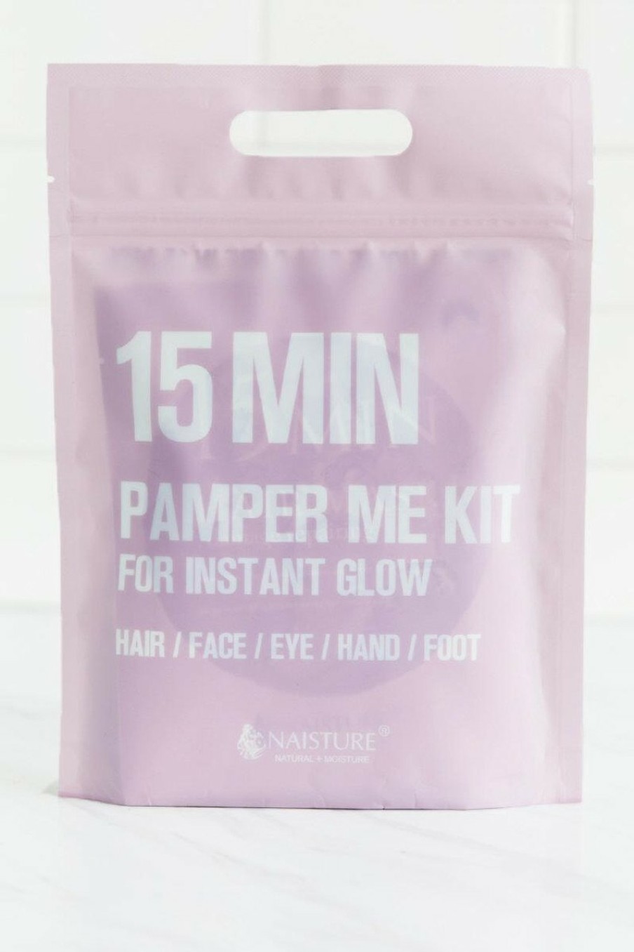 Francesca's 15 Min Pamper Me Kit By Naisture Pink Beauty & Wellness