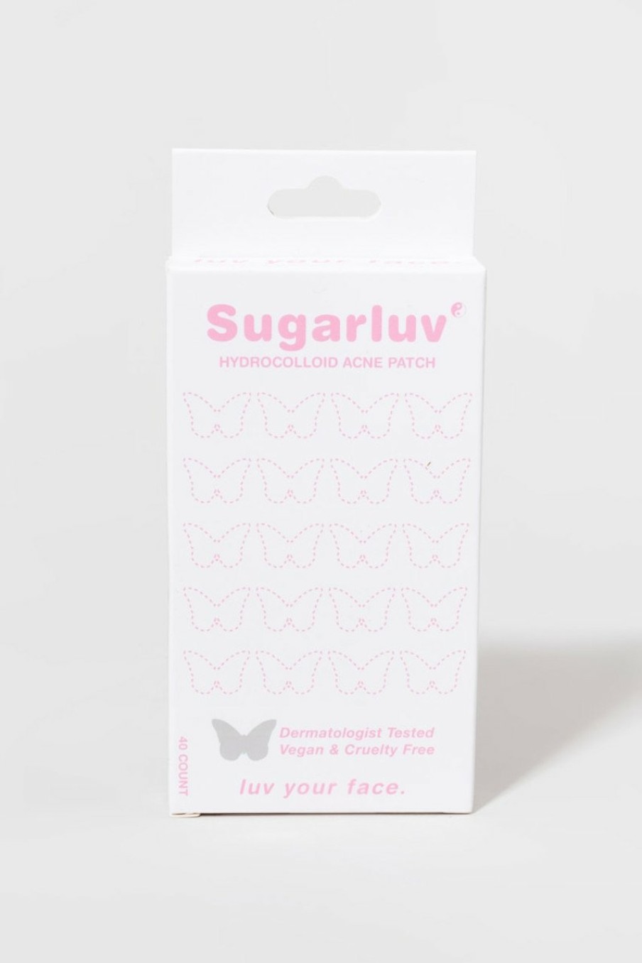 Francesca's Sugarluv Holographic Butterfly Hydrocolloid Acne Patches White Beauty & Wellness