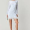 Francesca's Angelina Glitter Knit Dress Dresses