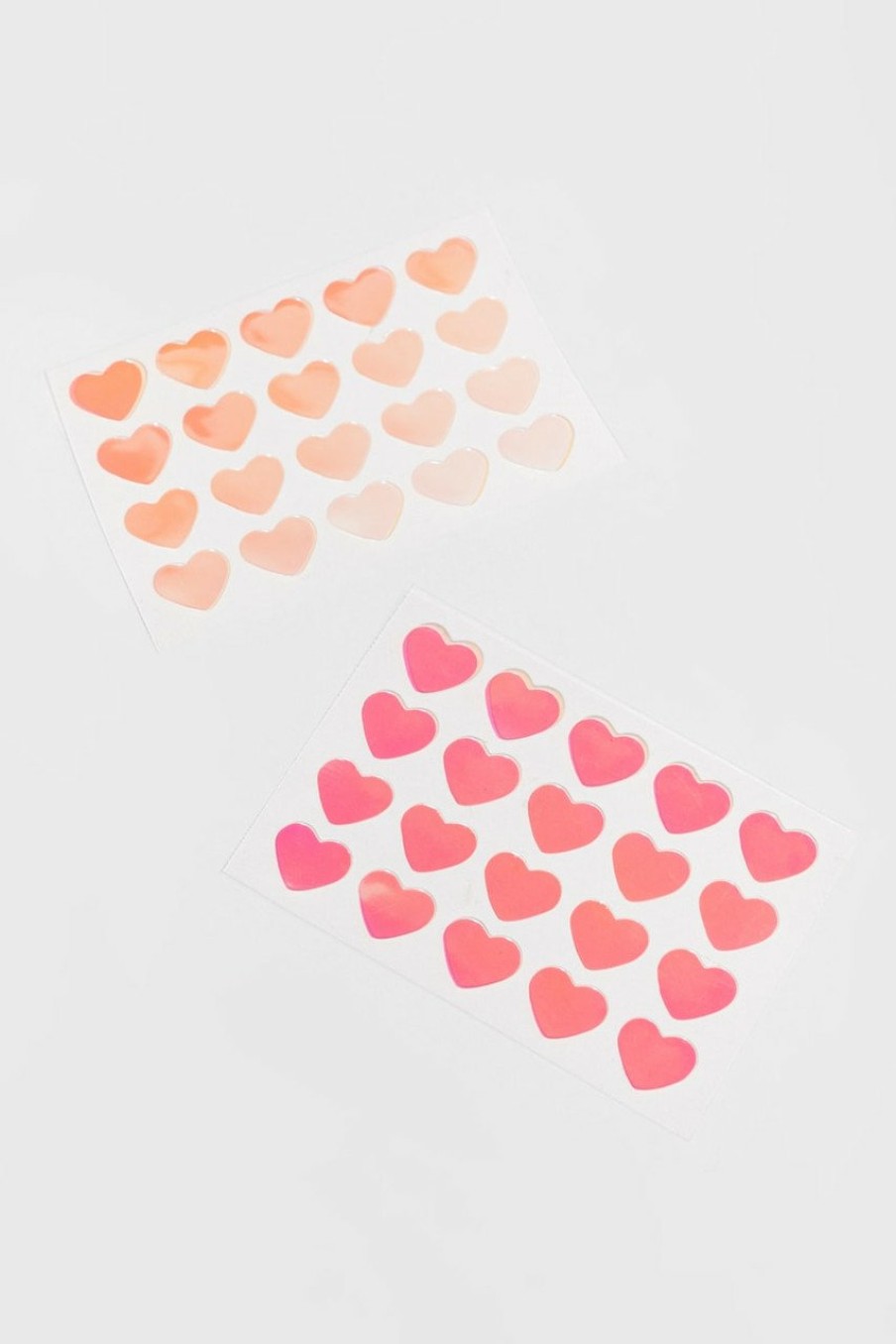 Francesca's Sugarluv Hydrocolloid Holographic Heart Acne Patches White Beauty & Wellness